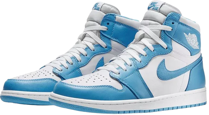 Side View of Jordan 1 Retro High OG UNC